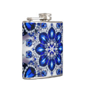 Flacon spécial aux couleurs Bleues Blancs Design (Droite)