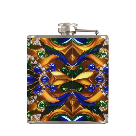 Flacon spécial avec brésil Couleurs Design (Dos)