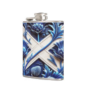 Flacon spécial avec Scottish Thistles Design (Gauche)