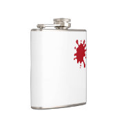 Flacon Splash Rouge Personnalisable 180 ml (Droite)