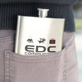 Flacon SS - logo EDCC en noir avec couleurs (En situation)