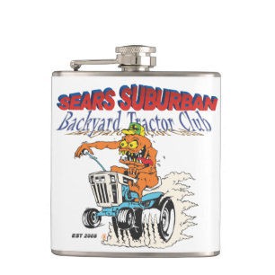 Flacon suburbain de club de tracteur de jardin de