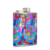 flacon super sauvage d'amour de paix de couleurs (Droite)