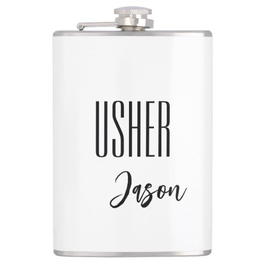 Flacon Usher de nom personnalisé (Devant)