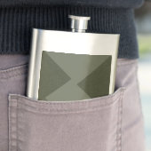 Flacon vert mousse personnalisable (En situation)