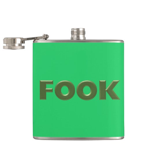 Flacon vert pâle enveloppé (Ouvert)