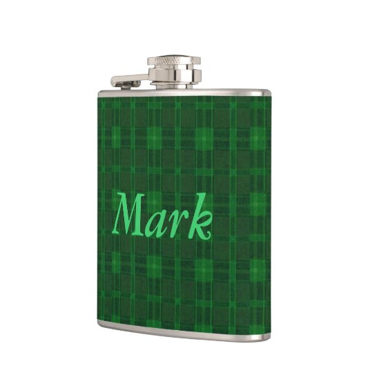 Flacon vert personnalisé (Gauche)