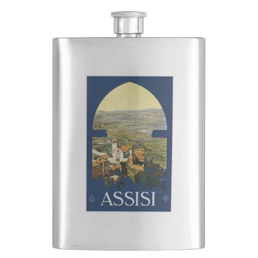 Flacon vintage Assisi Italie (devant)