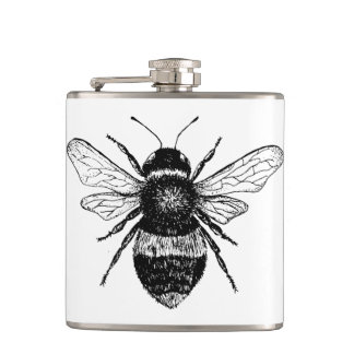 Flacon vintage d'abeille