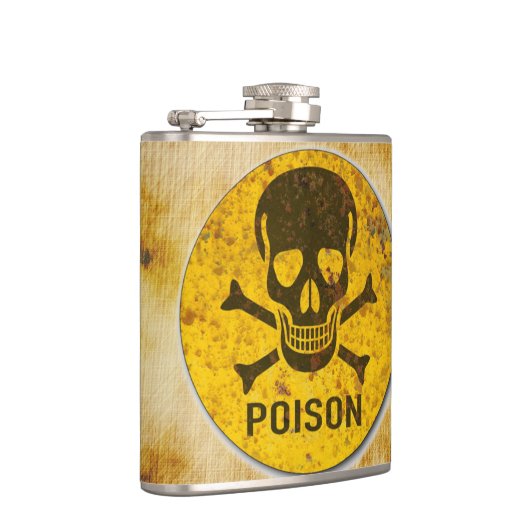 Flacon vintage d'étiquette de poison (Droite)