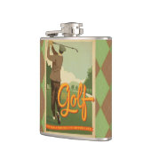 Flacon vintage d'image d'or (Gauche)