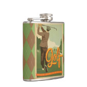 Flacon vintage d'image d'or (Droite)