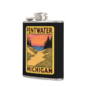Flacon vintage Pentwater Michigan (Gauche)