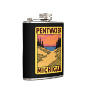 Flacon vintage Pentwater Michigan (Droite)