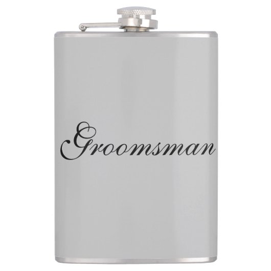 Flacon voor bruidsjonker (Voorkant)