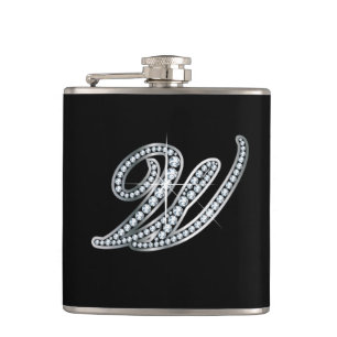 Flacon W Script "Diamond Bling"