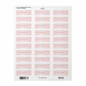 Flaconetiket voor Happy Valentine's Day Water Etiket (Full Sheet)