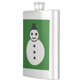 Flacons de neige de Noël souriants (Gauche)