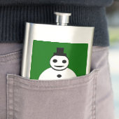 Flacons de neige de Noël souriants (En situation)