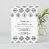 Flacons de neige noirs + blancs invitation de mari (Debout devant)