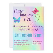 fladderen het vijfde jaar in