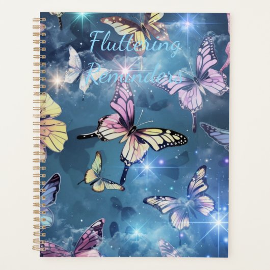 Fladderende herinneringen planner (Voorkant)