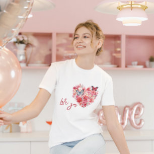 fladderende liefde   Ik hou van je T-shirt