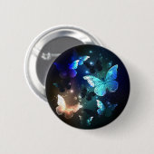 Fladderende Nachtvlinder Ronde Button 5,7 Cm (Voorkant /achterkant)