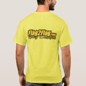 Flag2flag.com T-shirt (Achterkant)