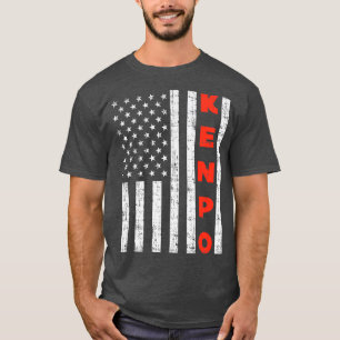 Flag American Kenpo  Patriotic Kempo Gift T-shirt