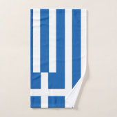 Flag de Greece (Serviette à main)