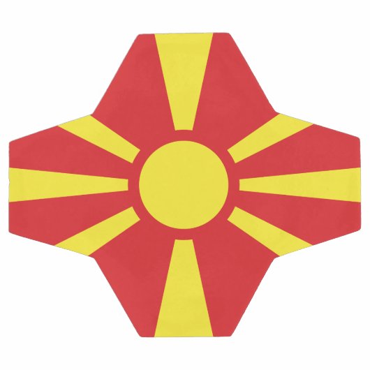 Flag de Macedonia (Plat)