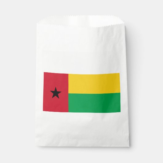 Flag Guinee-Bissau Bedankzakje (Voorkant)