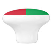 Flag Guinee-Bissau Keramische Knop (Zijkant)