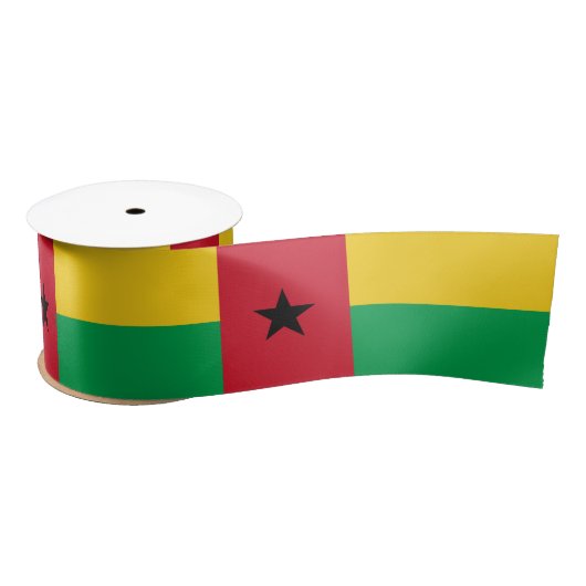 Flag Guinee-Bissau Lint (Spoel)