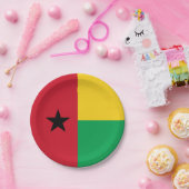Flag Guinee-Bissau Papieren Bordje (Feest)