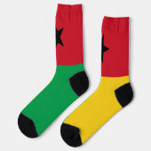 Flag Guinee-Bissau Sokken (Links)