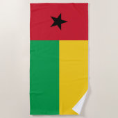 Flag Guinee-Bissau Strandlaken (Voorkant)