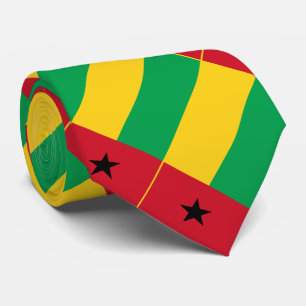 Flag Guinee-Bissau Stropdas