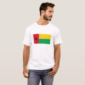 Flag Guinee-Bissau T-shirt (Voorkant volledig)