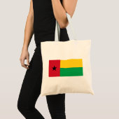 Flag Guinee-Bissau Tote Bag (Voorkant (product))