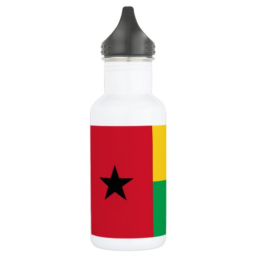 Flag Guinee-Bissau Waterfles (Links)