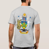 Flag Independence Celebration op de Salomonseiland T-shirt (Achterkant)