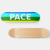 Flag Italiaans skateboard van Pace (Vrede) (Horizontaal)