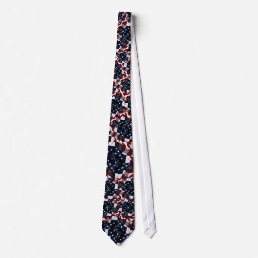 Flag Kaleidascope Stropdas (Voorkant)