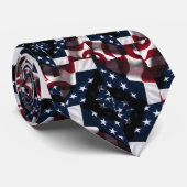 Flag Kaleidascope Stropdas (Opgerold)