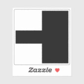 Flag of Aarwangen district, Switzerland Sticker (Vel)