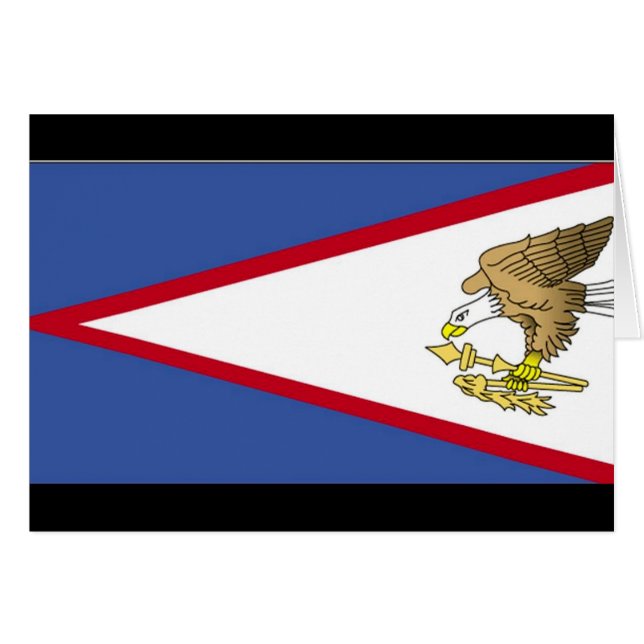 Flag of American Samoa (Devant horizontal)