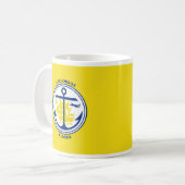 Flag of Anchorage, Alaska Coffee Mug (Devant gauche)