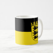 Flag of Baden-Württemberg Coffee Mug (Devant droit)